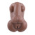 Buy the Complete Package Multi-Function Stroker Male Masturbator in Dark Chocolate Flesh - Evolved Novelties