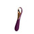 Buy the Solar Ring 10-function Rechargeable Silicone Vibrator in Purple & Gold - Sec Guo Toys Our Erotic Journey To Space