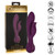 Buy the Obsession Desire 10-function Rechargeable Dual Stimulating Silicone Vibrator in Purple & Gold - CalExotics Cal Exotics California Exotic Novelties