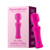 FemmeFunn Ultra Wand Mini 10-function Rechargeable Silicone Massager with Turbo Boost Pink