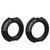 Buy the OptiMALE 43mm FlexiSteel Silicone C-Ring Cockring Erection Enhancer penis love ring in Black - Doc Johnson