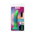 Buy the Rave Addiction 8 inch Bendable Glow in the Dark Silicone Dildo Blue Green with Bonus PowerBullet Vibe Strap-On Harness - BMS Enterprises