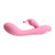 Buy the Eve's Slimline 10-function Rechargeable Silicone Rabbit Vibrator in Pink - Evolved Novelties Adam & Eve