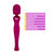 Buy the Sultry 28-function Intense Rechargeable Vibrating Wand Massager in Ruby - Viben