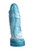 Buy the Sea Serpent Blue Scaly Silicone Dildo with Suction Cup base 8 Inch - XR Brands Creature Cocks
