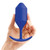Buy the Snug Plug 4 Weighted Silicone Anal Butt Plug in Navy Blue - b-Vibe