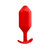 Buy the Snug Plug 6 Weighted Silicone Anal Butt Plug in Red - cotr inc b-Vibe