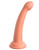 Buy the Dillio Platinum Secret Explorer 6 inch Curved Silicone Dildo in Peach - Pipedream Products