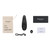 Buy the Marilyn Monroe Special Edition 10-function Rechargeable Sensual Stimulator with Afterglow in Black Marble with PleasureAir Technology - Wow Tech Epi24 Womanizer