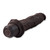 Buy the Dr Skin Dr Richard 9.75 inch 10-function Realistic Vibrating Dildo in Chocolate Brown Flesh - Blush Novelties