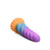 Buy the Mystique Rainbow Silicone Unicorn Horn Dildo with Suction Cup base 8 Inch - XR Brands Creature Cocks