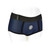 Buy the Em.Ex. Fit Active Strap-On O-Ring Harness Wear Gender Neutral Split Side Boxer Brief UnderWear in Navy Blue & Black - Sportsheets LLC