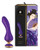 Buy the Sanya 15-function Rechargeable Silicone Intimate Massager in Purple & Gold - Shunga Erotic Art