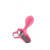 Buy the Game Changer 12-function Rechargeable Vibrating Silicone Anal Plug in Pink Vibe Buttplug - EIS Satisfyer