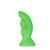 Buy the Romp Peapod Liquid Silicone Butt Plug in XL Extra Large Green - 665 Sport Fucker