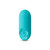 Buy the Harmony 8-function Rechargeable Silicone Mini Vibrator in Teal Blue - NS Novelties