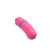 Buy the Jellybean 4-function Curved Bullet Vibrator in Pink & Blue - Rock Candy Sex Toys