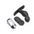 Buy the P-Spot Plugger 11-function Remote Control Silicone Prostate Anal Plug With Harness in Black - XR Brands Master Series
