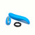 Buy The LuvSlide 7-function Remote Control Rechargeable Couples Vibrator in Blue - 2ChooseLove Perfect Dimensions 
