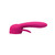 Buy the Mini Halo Tickle Me Pink Silicone Rabbit-style Silicone Wand Massager Attachment in Pink - Shibari Thank Me Now Toys Voodoo