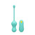 Buy the Romp Cello 10-function Remote Control Rechargeable Silicone G-Spot Egg Vibrator in Aqua Blue - WoW Tech We-Vibe