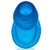 Buy the Glowhole Morph 1 LED Lit FPlug Anal Plug in Clear Blue - Blue Ox Designs OxBalls