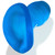 Buy the Glowhole Morph 2 LED Lit FPlug Anal Plug in Clear Blue - Blue Ox Designs OxBalls