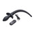 Buy the Tailz 9-function Remote Control Wagging & Vibrating Silicone Puppy Tail Anal Plug in Black - XR Brands Master Series