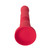 Buy the Gravity 13-function App-Controlled Bluetooth Rechargeable Automatic Silicone Thrusting Vibrator with Suction Cup in Red - Lovense