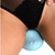 Buy the Wave Slider 11-function Rechargeable Vibrating Textured Silicone Pad with Remote Control in Blue - XR Brands Inmi