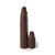 Buy the Fantasy X-tensions Elite Silicone 3 inch Mega Penis Extension Sleeve in Chocolate Brown Flesh ppa - Pipedream Products