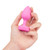 Buy the Heart-shaped Jewel 21-function Remote Control Rechargeable Small/Medium Silicone Butt Plug in Pink - cotr inc b-Vibe