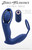 Buy the Extra Mile 10-function Rechargeable Dual Motor Silicone Cockring & Prostate Stimulator in Blue - Evolved Novelties Zero Tolerance