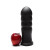 Buy the Harness ready XL Toys Meat Wave Silicone Anal Plug in Onyx Black - Tantus Inc