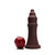 Buy the Harness ready XL Toys Queen Firm Silicone Dildo in Oxblood Red - Tantus Inc
