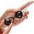 Buy the LUNA Beads Noir Classic Kegel Exercise duotone ben wa Ball System pc pelvic floor muscles in Black - LELO