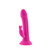 Buy the Somebunny to Love 18-function Rechargeable Silicone Rabbit-style Vibrator with Suction Cup in Pink - Evolved Novelties