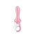Buy the Air Pump Booty 5 12-function Connect App-controlled Bluetooth Rechargeable Inflatable Silicone Anal Vibrator in Pink - EIS Satisfyer