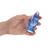 Buy the RealRock Crystal Clear 3.5 inch Anal Plug in Blue - Shots Toys Media