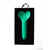 Buy the Amour 12-function Rechargeable Heart-shaped Silicone Bullet Vibrator in Emerald Green - Je Joue