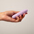 Buy the Duet 12-function Rechargeable Heart-shaped Silicone Bullet Vibrator in Lilac Purple - Je Joue