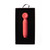 Buy the Vita 12-function Rechargeable Wand-Tipped Silicone Bullet Vibrator in Watermelon Pink - Je Joue