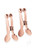 Bound Nipple Clamps C1 - Rose Gold