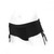 Buy the Sasha Couture Lingerie Strap-On Harness with Removable Garters in Midnight Black - SpareParts HardWear