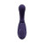 VIVE Gen Rechargeable Triple Motor G-Spot Vibrator with Pulse Wave and Vibrating Bristles Purple