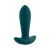 Gender X Tunnel Tapper Rechargeable Vibrating Anal Plug with Remote Teal