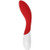 LELO MONA 2 6-function Rechargeable Silicone G-Spot Vibrator Red