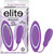 Elite Collection Ribbed Bullet Vibrator Purple