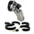 CB-X CB-6000 Male Chastity Device Designer Series Chrome