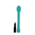 Buy the Doc Johnson Mood Frisky G-Spot Multispeed Vibrator in Mint Green p-spot prostate curved - Doc Johnson